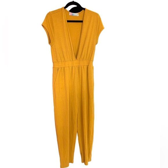 Free People Pants - Free People Beach Rita Terry Knit Jumpsuit Size Small